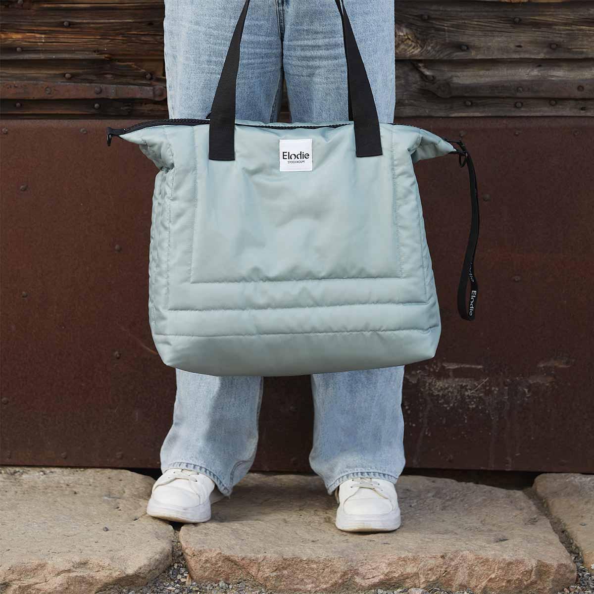 Сумка для мами Elodie Details Changing Bag Quilted, Pebble Green