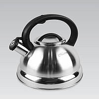 Чайник со свистком для газовой плиты Maestro MR-1313 , Металлический чайник ( 3 Литра)