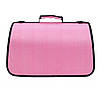 Сумка перенесення для котів та собак 53x23x27 см CosmoPet CP-09 Pink, фото 4