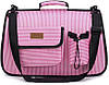 Сумка перенесення для котів та собак 53x23x27 см CosmoPet CP-09 Pink, фото 2
