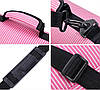 Сумка перенесення для котів та собак 53x23x27 см CosmoPet CP-09 Pink, фото 8