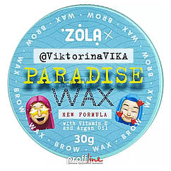 Віск для фіксації брів Zola Vikrorina Vika Paradise Wax, 30 г