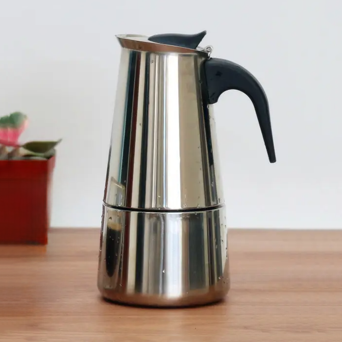Кавоварка гейзерна "Класика", нержавіюча сталь