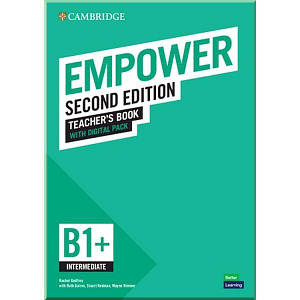 Книга для вчителя Cambridge Empower Second Edition B1+ Intermediate Teacher's Book with Digital Pack
