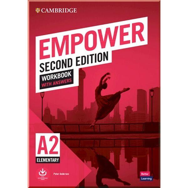 Робочий зошит Cambridge Empower Second Edition A2 Elementary Workbook with Answers and Downloadable Audio
