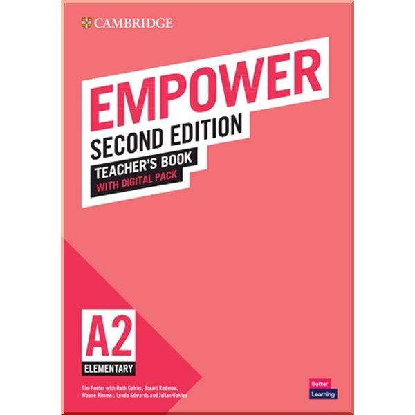 Книга для вчителя Cambridge Empower Second Edition A2 Elementary Teacher's Book with Digital Pack