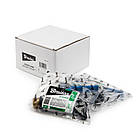 Кран пластиковий РЗ 1/2", штуцер під шланг РЗ 2x3/4", BLACK RAVEN NYLON / BRASS, GTBR123434NB1, фото 2