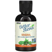 Цукрозамінник Better Stevia NOW Foods 59 ml