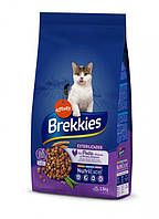 Сухой корм Brekkies Cat Sterilized для стерилизованных котов с курицей 1.5 кг