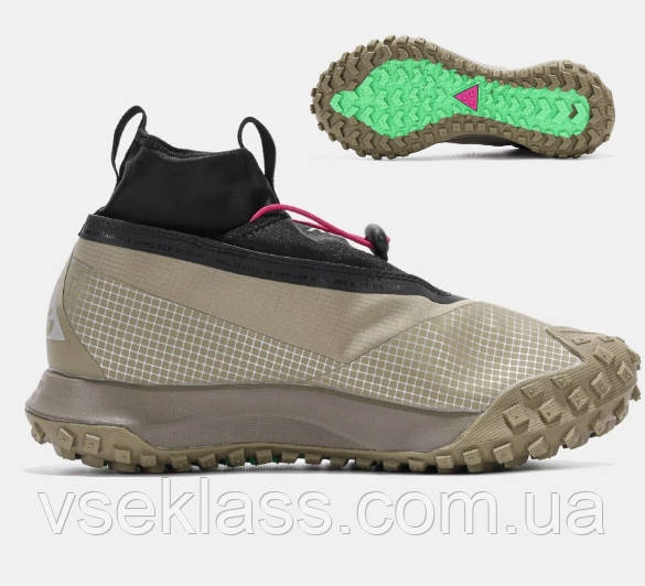 41-45 Nike ACG Mountain Fly бежевые кроссовки мужские текстиль Gore Tex ...
