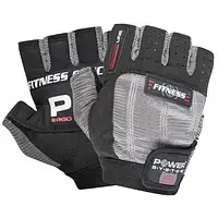 Перчатки для фитнеса Power System PS-2300 Fitness Grey/Black размер S