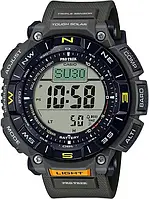 Мужские Часы CASIO Pro Trek PRG-340-3ER, зеленый цвет