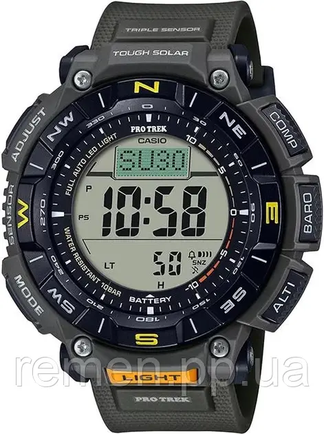 Чоловічий Годинник CASIO Pro Trek PRG-340-3ER, зелений колір