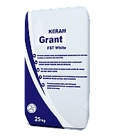 Клей для плитки GRANT Keram FSt White 25кг