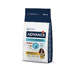 Сухий корм для собак середніх та великих порід Advance (Едванс) Medium-Maxi Sensitive з лососем та рисом 12 кг