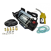 Комплект для перекачування дизеля (солярки) REWOLT RE SL002B-12V (насос, паливний пістолет, шланги) 12в 60л/хв