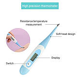 Дитячий гігієнічний набір 8 в 1 для догляду за малюком з перших днів життя Mumlove Блакитний, фото 5