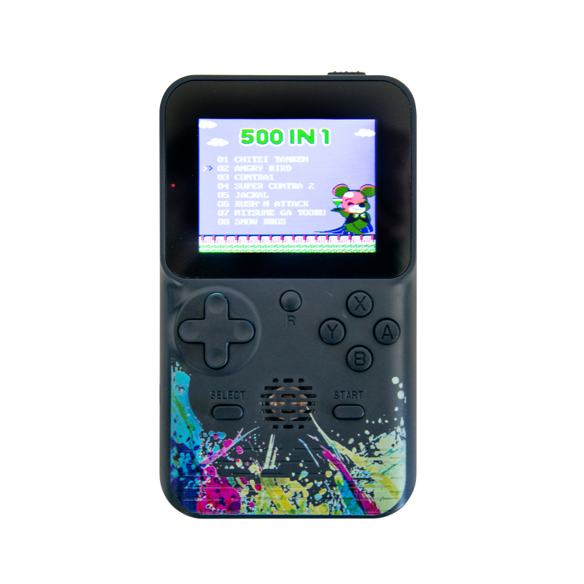 Ігрова приставка до телевізора Handheld Game Boy G620 AV підключення (500 ігор) ретро приставка 8 біт