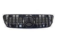 Решетка радиатора на Mercedes ML-Class W163 1997-2005 год GT Panamericana ( Черная ) от xata.shop