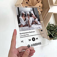 Музичний фото-постер без підсвітки