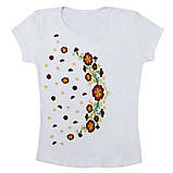 Жіноча футболка вишиванка Квіти р.XS /90405/, фото 2