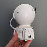 Лазерний нічник - проектор зоряного неба Астронавт Нічний світильник з пультом ДУ 8 режимів свічення el, фото 4