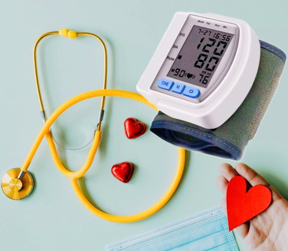 Тонометр Automatic Bloood Pressure Monitor на зап'ястку