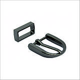 Пряжка 35711 чорний нікель 14мм, фото 10