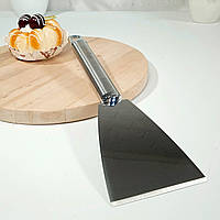 Лопатка-нож из нержавеющей стали для пиццы