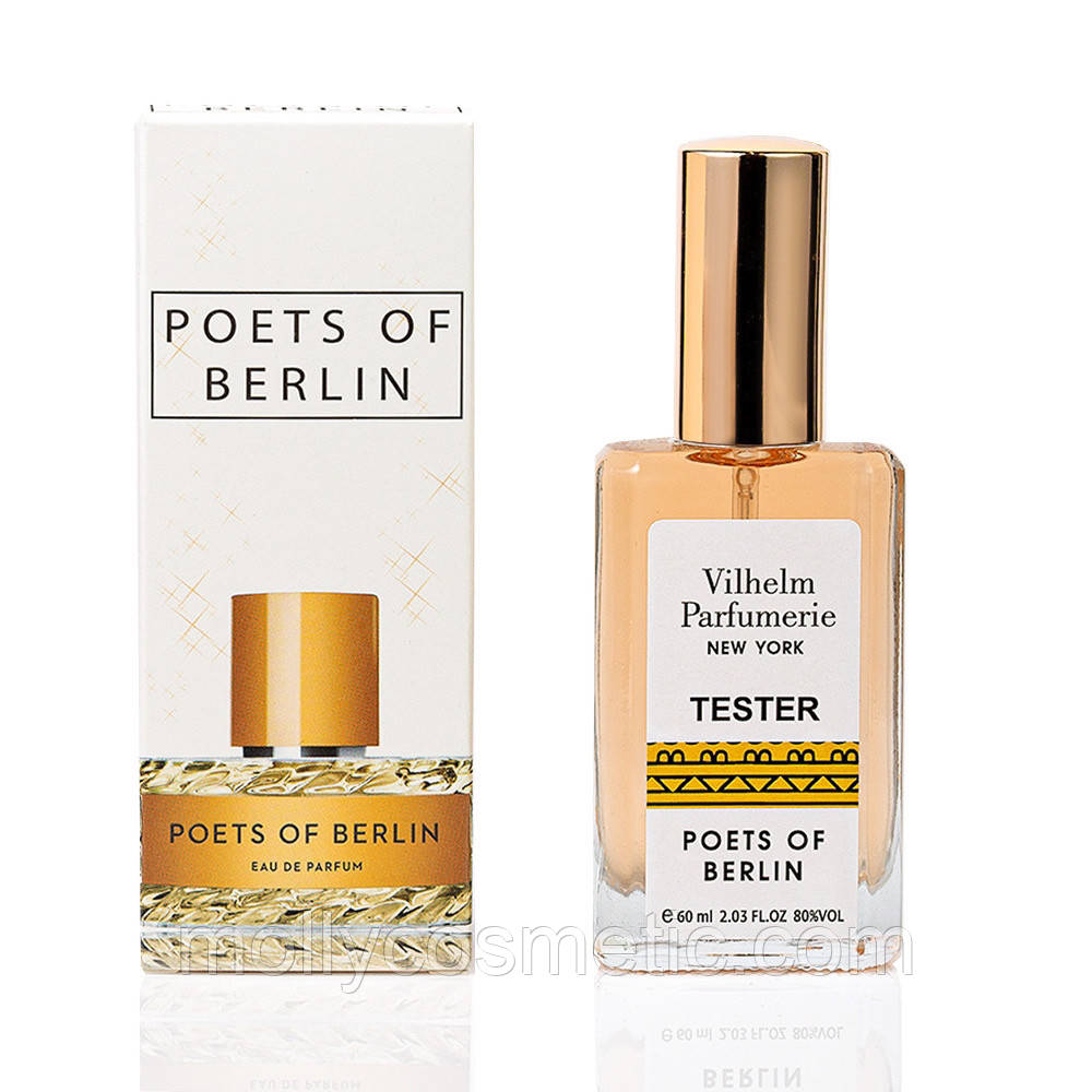 Жіночий тестер Vilhelm Parfumerie Poets of Berlin 60 мл, фото 1
