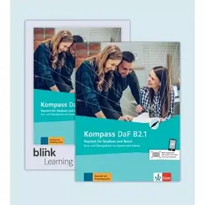 Kompass DaF B2.1 Kurs- und Übungsbuch - Media Bundle Teil 1 (медіа пакет)