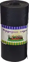 Садова бордюрна стрічка 28,5*9м.п, чорна, огороджувальна стрічка