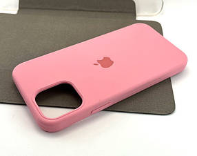 Чохол на iPhone 12, iPhone 12 Pro накладка бампер протиударний Silicone Case рожевий