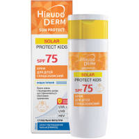 Засіб від засмаги Біокон Hirudo Derm Sun Protect Solar Protect Kids SPF 75 Сонцезахисний крем для дітей 150 мл (4820160038561)