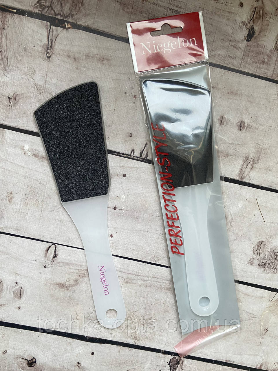 Тертка для п'ят Niegelon оригінал скошена, фото 1