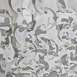 Маскувальна сітка 6*4м  для автомобіля, бліндажів та військової техніки | Зима | Ukr shield, фото 4