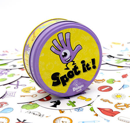 Настільна гра Spot it (Знайди це! Спот іт! Доббль або Dobble) класична гра!, фото 1