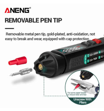 Мультиметр ручка цифровий ANENG
