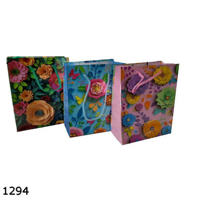 Пакет подарунковий №28 паперовий 12х16х6.5 см (12шт)