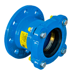 Адаптер фланцевий для ПВХ і ПЕ труб BOHAMET Ду 80 (Польща)