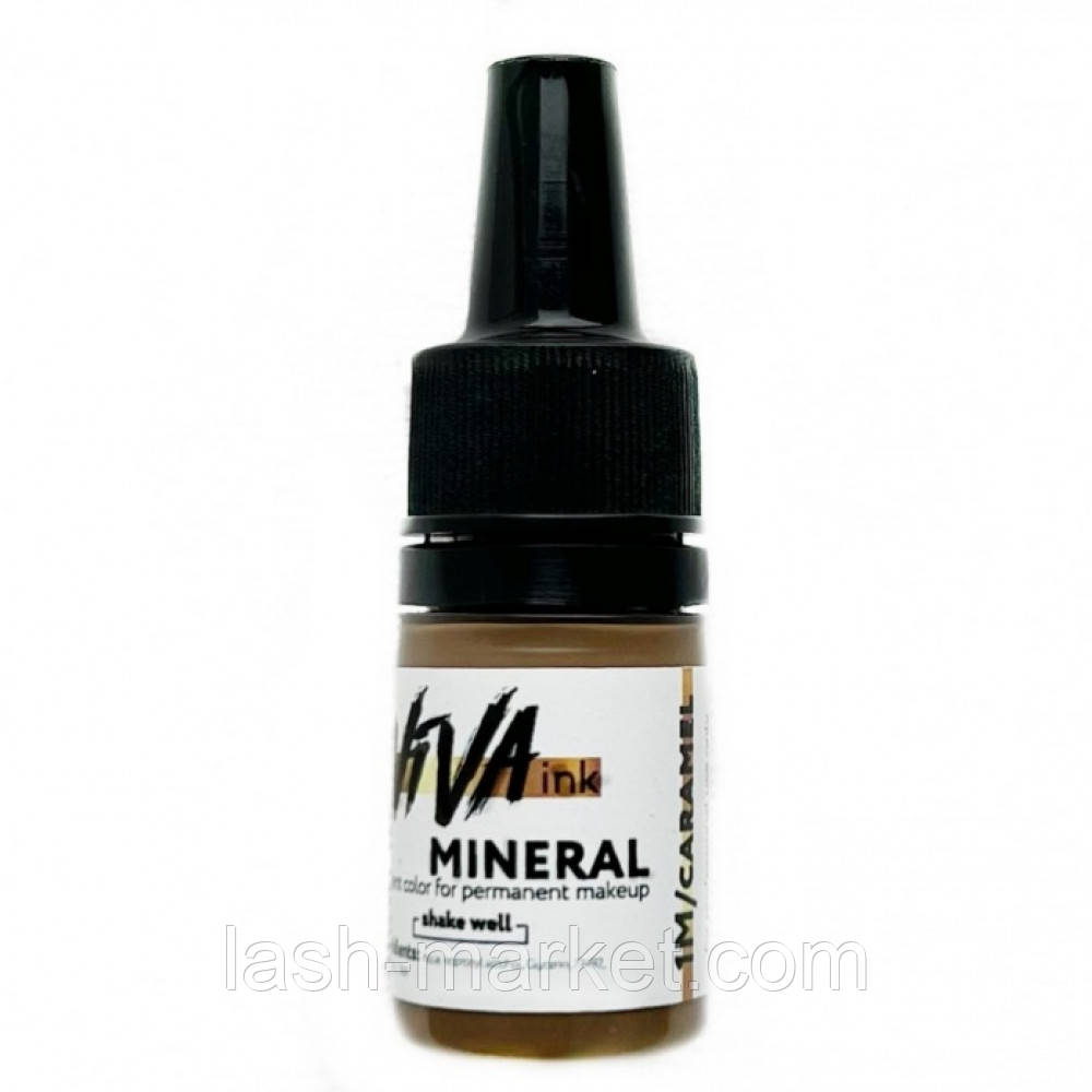 Пігмент для татуажу Viva Eyebrows Mineral 1/M Caramel, 6 мл, фото 1