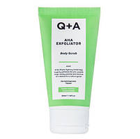 Скраб для тіла з кислотами Q+A Aha body scrub 50 ml