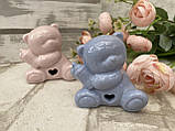 Статуетка із кераміки "Ведмедик" h-7 см, фото 5