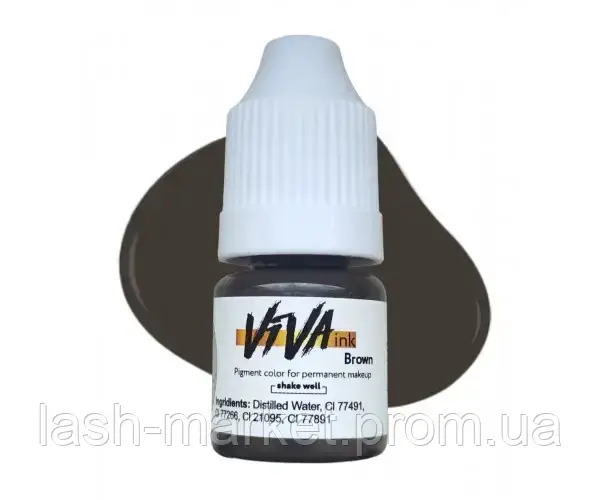 Пігмент Viva ink Eyes No 2 Brown 4 мл