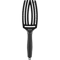 Olivia Garden Fingerbrush Boar & Nilon Medium Black Onyx Щетка для волос