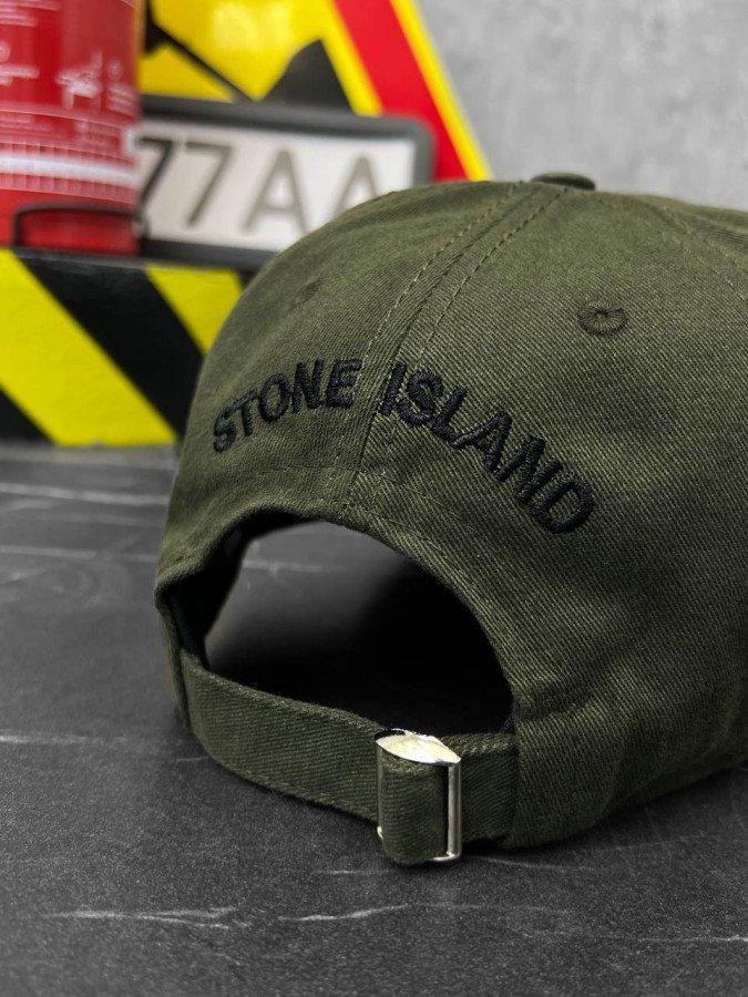 Бейсболка Stone Island oliva ИЛ4926 - фото 2 - id-p1958104617