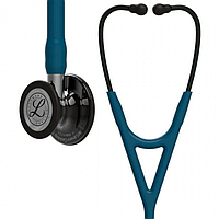 Стетоскоп 3M Littmann Cardiology IV, бирюзовый с зеркальной дымчатой головкой на зеркальной ножке