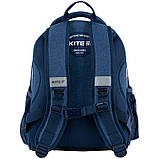 Шкільний набір Kite College Line boy  (рюкзак, пенал, сумка)35x26x13.5 см 12 л, синій (SET_K24-555S-4), фото 4