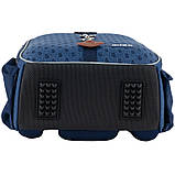 Шкільний набір Kite College Line boy  (рюкзак, пенал, сумка)35x26x13.5 см 12 л, синій (SET_K24-555S-4), фото 7