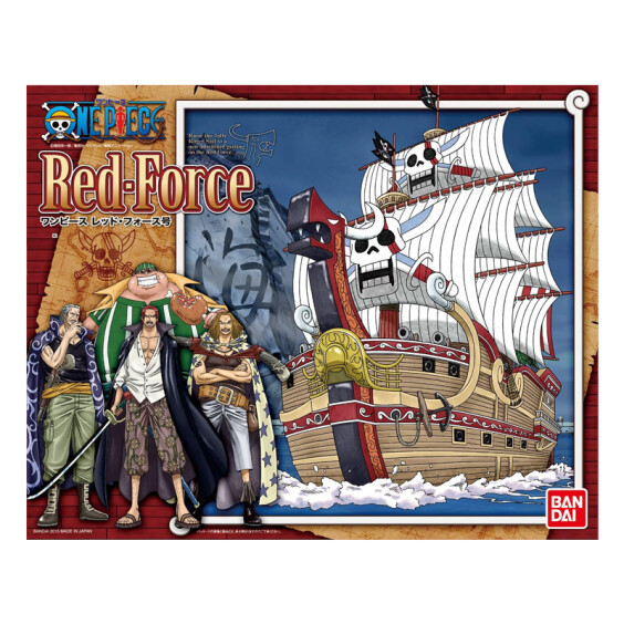 Збірна модель Ван Піс корабель Ред Форс Bandai: One Piece Red-Forc 651211